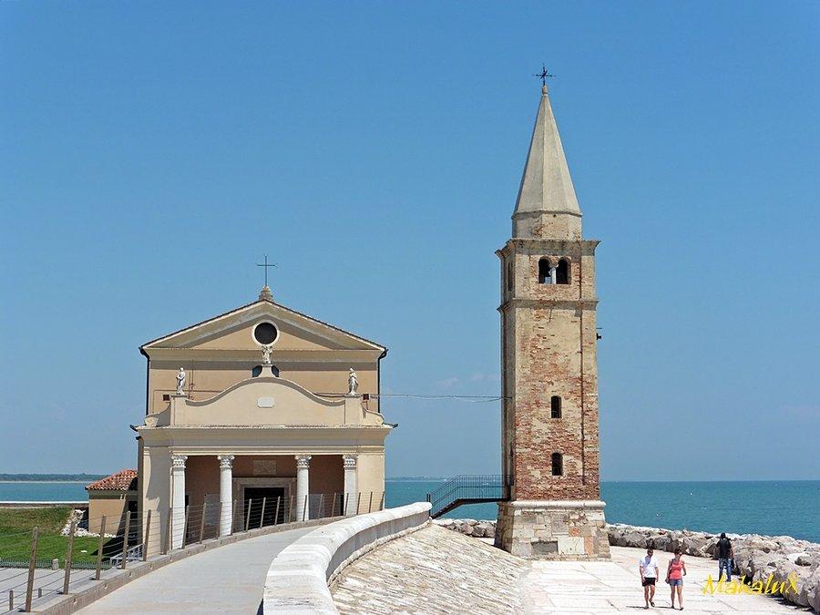 Caorle- kościół nad morzem
