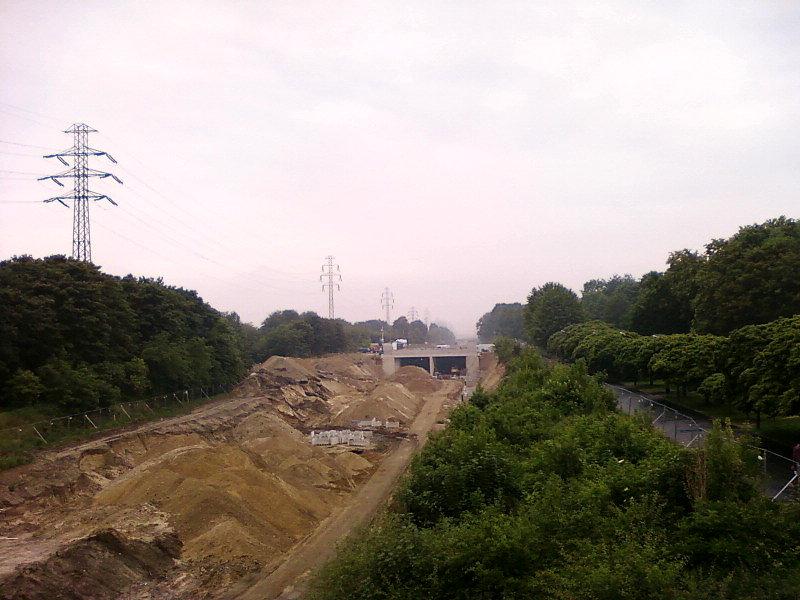 Wylot tunelu na Dworzec Fabryczny