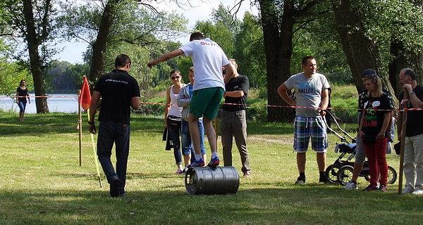 Dni Mielnika. Konkurs toczenia beczki