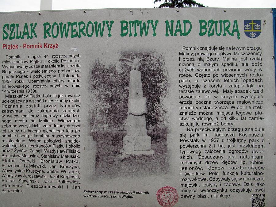 Miejsce Pamieci Narodowej - Piątek