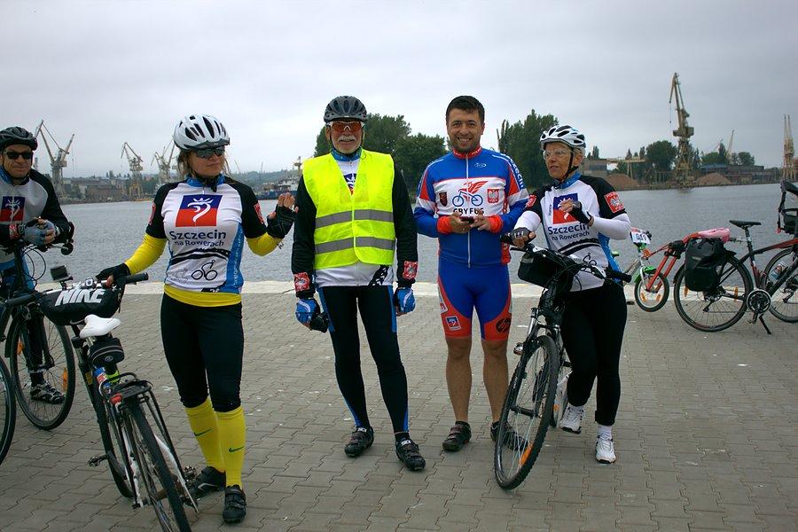 Przedstawiciele Szczecina na Rowerach i Gryfusa :)