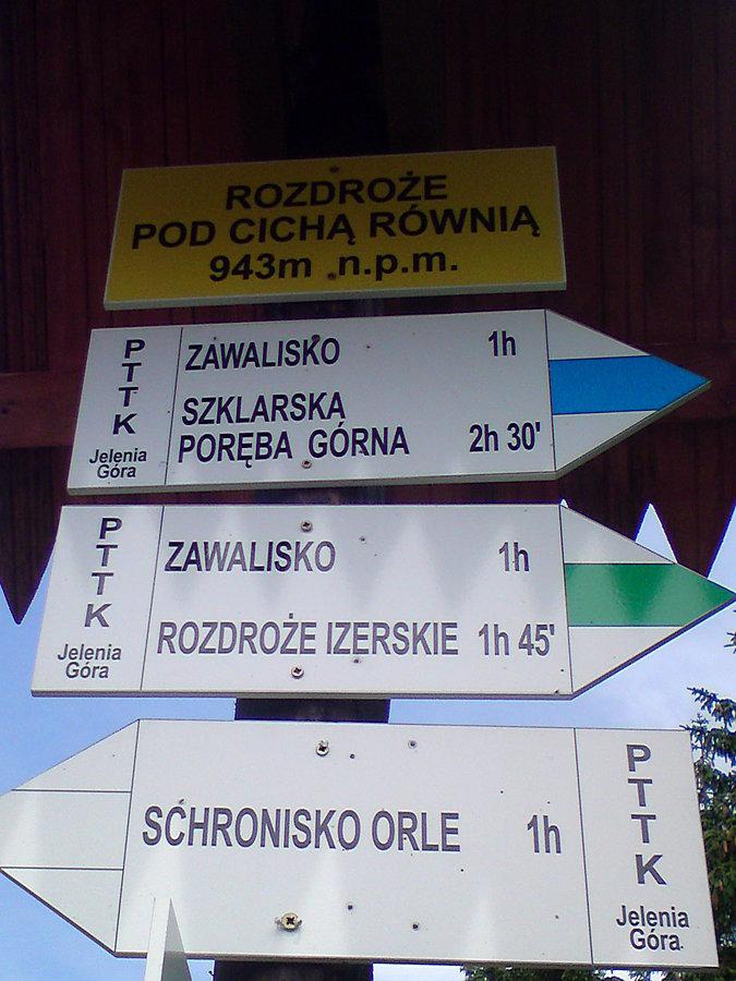 Rozdroże pod Cichą Równią