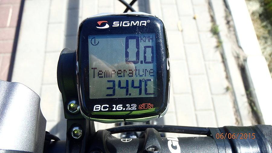 Brevet 600. Ciepło!