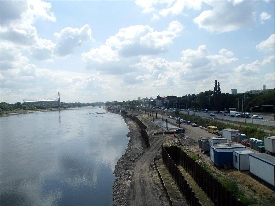 Bulwary wiślane - kolejny niedotrzymany termin (czerwiec 2015)