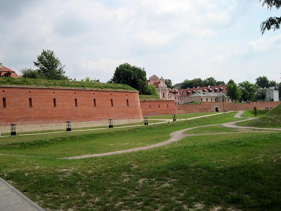 Twierdza Zamość we fragmencie