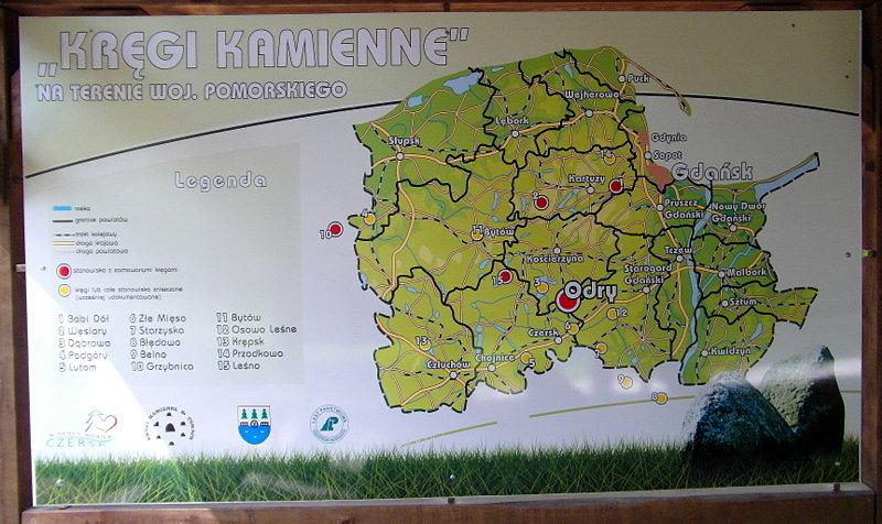 Kamienne kręgi w Odrach