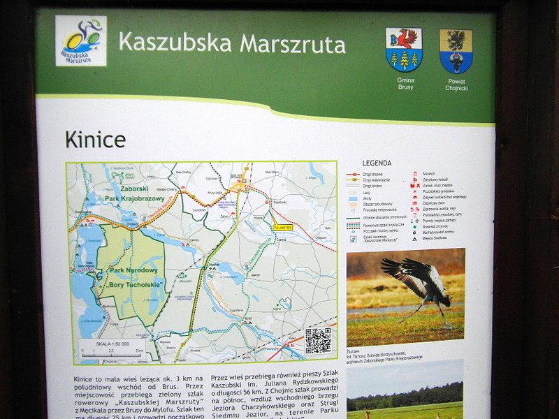 Kaszubska Marszruta- oznakowanie szlaku