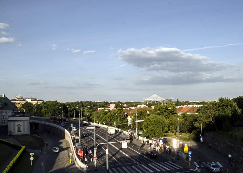Widok w kierunku Stadionu