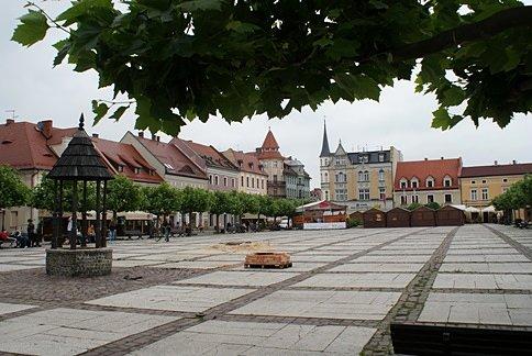 Na Rynku pszczyńskim