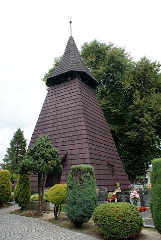 Dzwonnica drewniana stożkowa