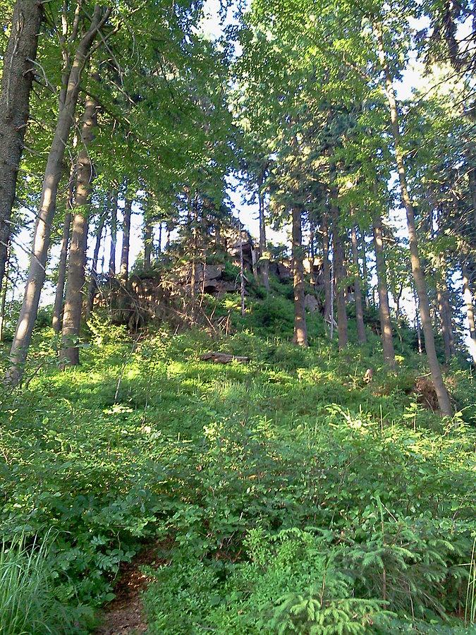 A za plecami jeszcze stromiej w górę
