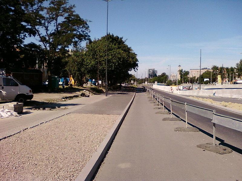 Powstająca DDR na Mickiewicza