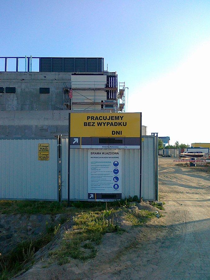 Licznik na urlopie, a budowlańcy pracują