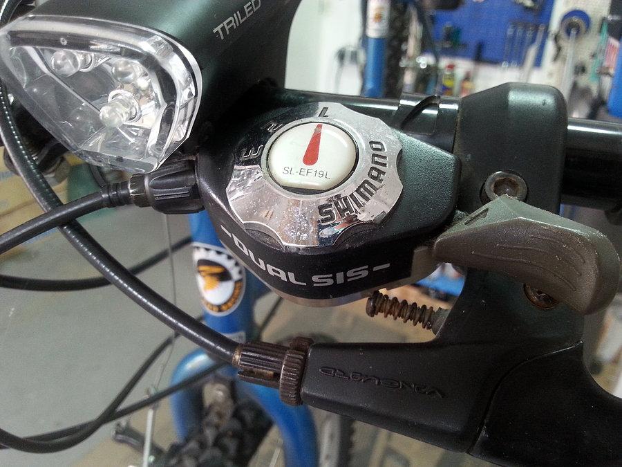 Jeden z pierwszych ez fire'ów od shimano