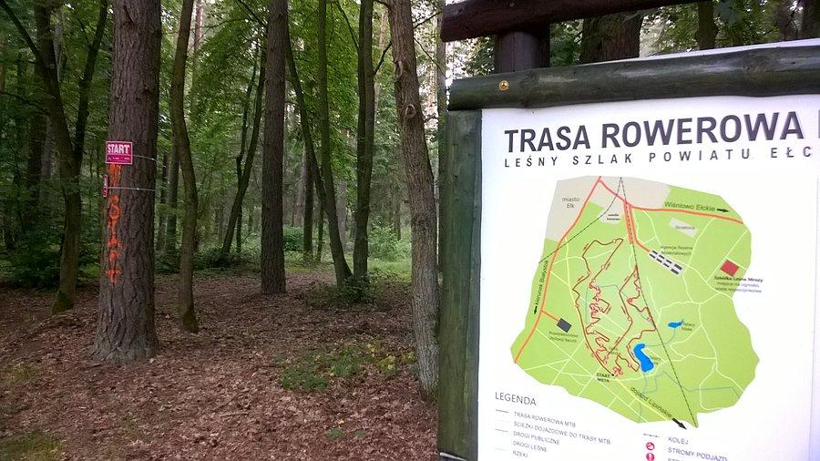 Tutaj się nie skusiłem, trasa tylko na porządne treningi MTB