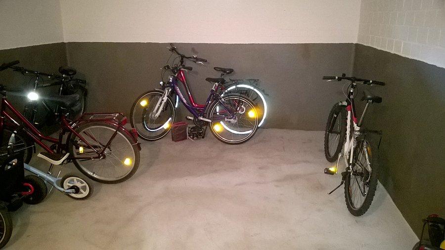 Rowerki w piwnicy