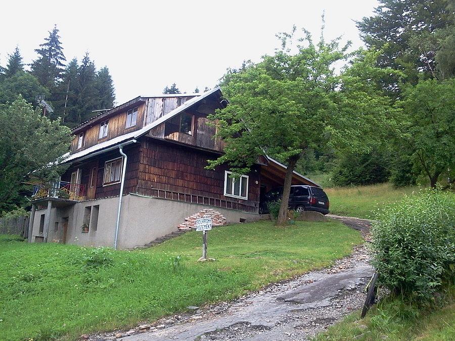 Koniec asfaltówki przy domu (Zakamen)