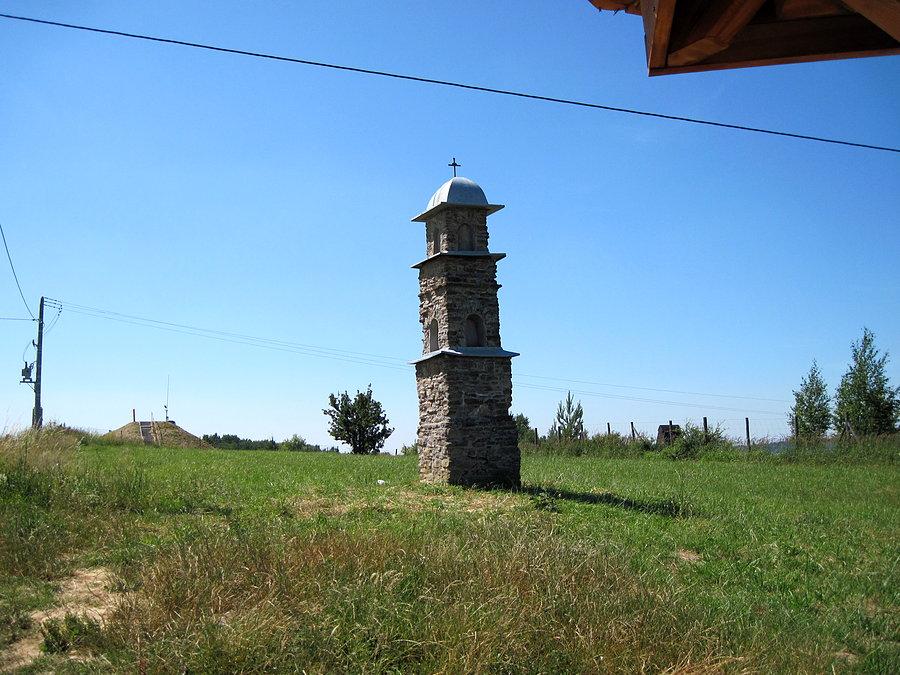 Obelisk tatarski, miejsce gdzie rozpalano ogień gdy dostrzeżono wroga