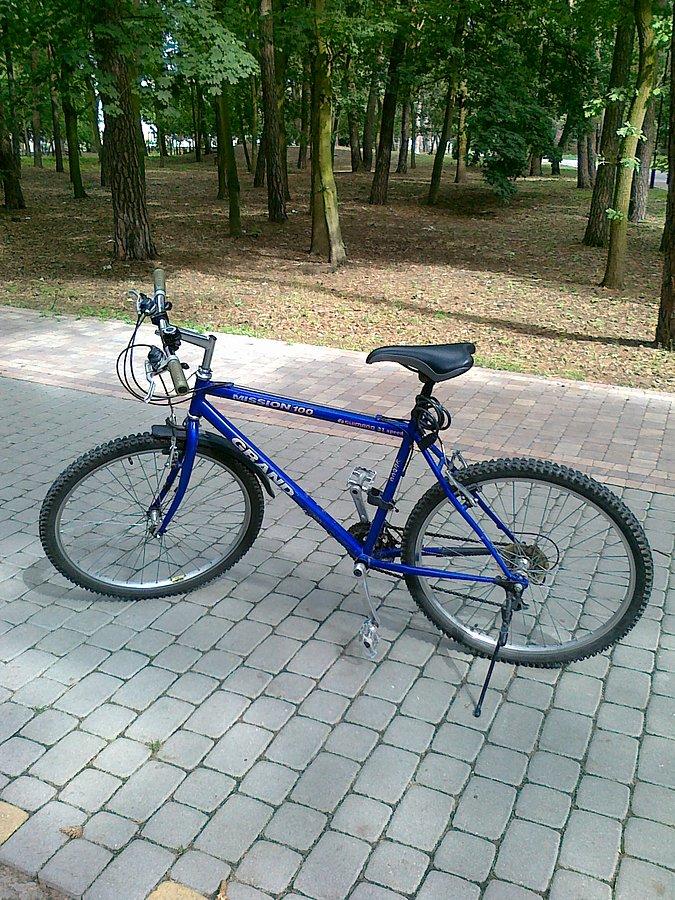 Tym razem wypożyczony rower to Grand. Tu już po liftingu