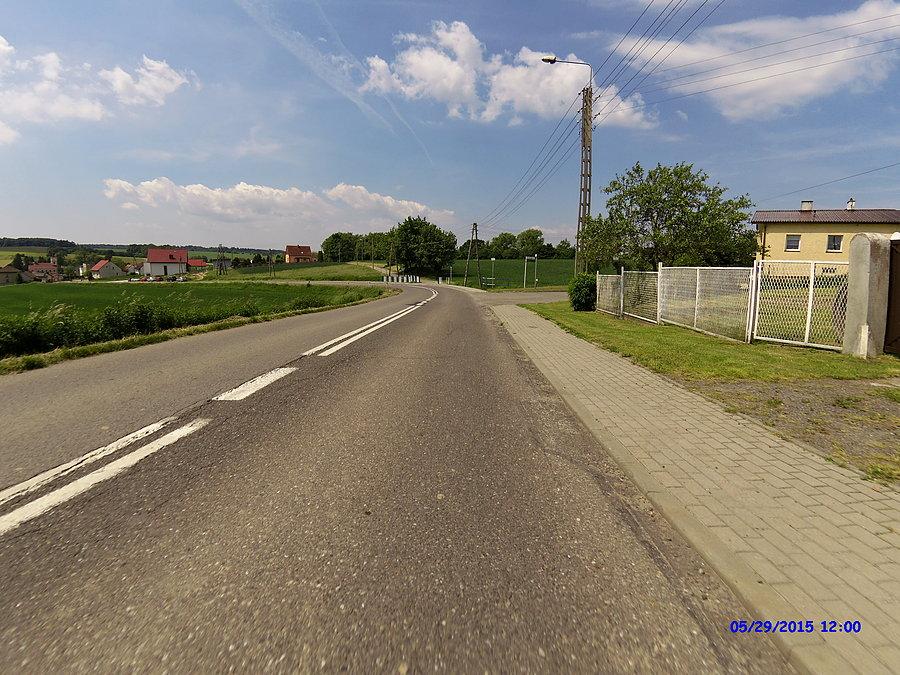 Zjazd do Owsiszcz