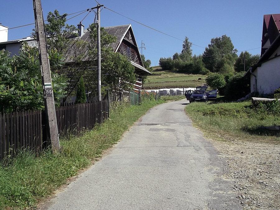 Podjazd na Świńską Górę 1