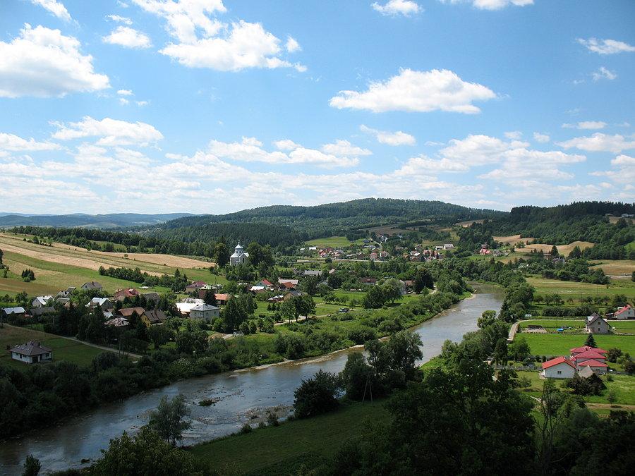 Widok z klasztornej wieży