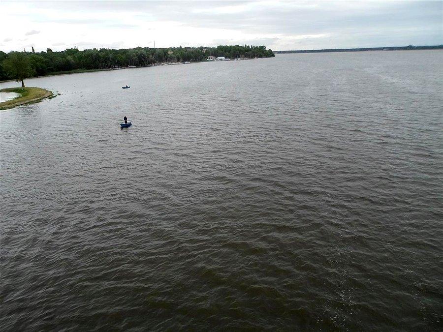 Fotka z mostu. Narew