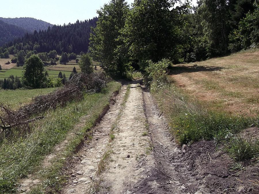 Czerwony szlak rowerowy