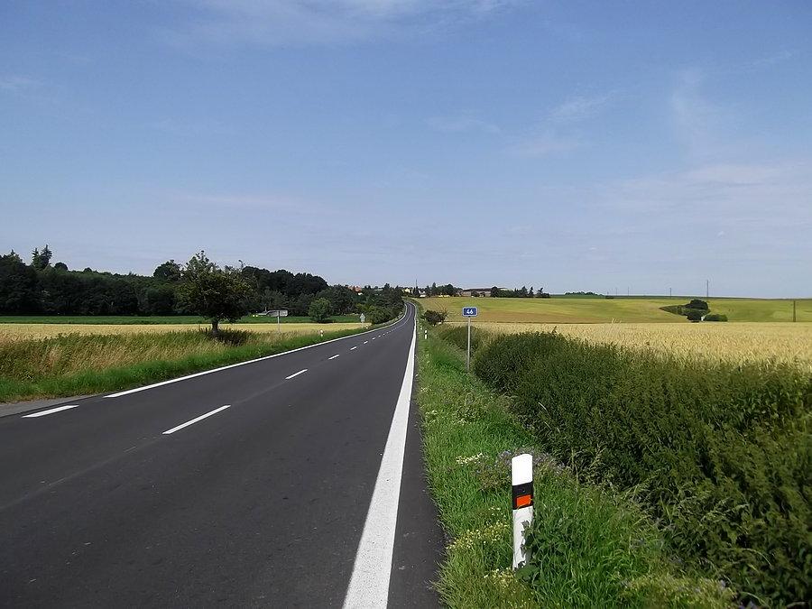 Okolice miejscowości Slušovice