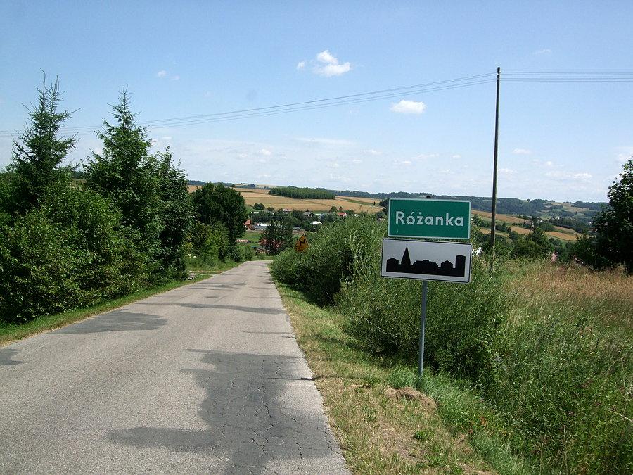 Zjazd do różanki