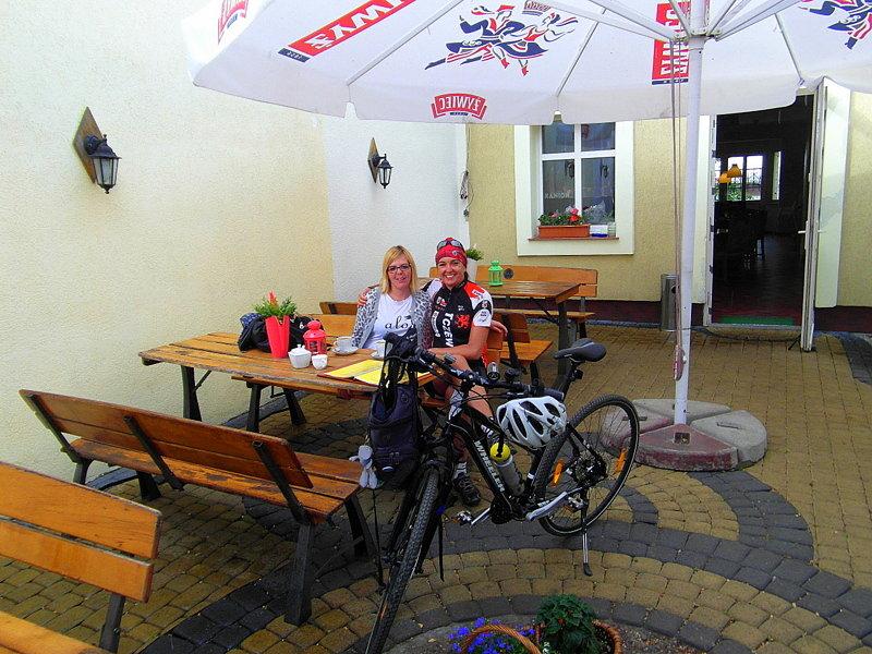 Spotkanie z Rowerzystką Kaśką w Risto Cafe