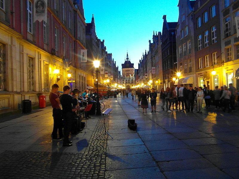 Nocna starówka Gdańska
