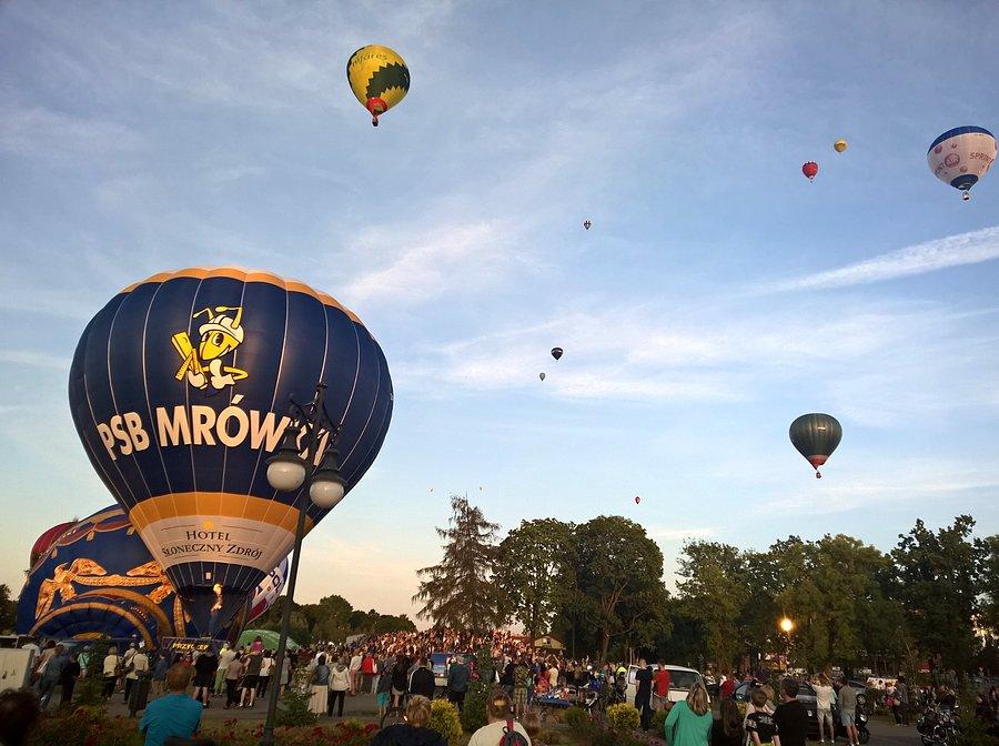 Zawody balonowe w Ełku