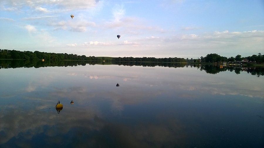 Ot taki poranek nad jeziorem Ełckim