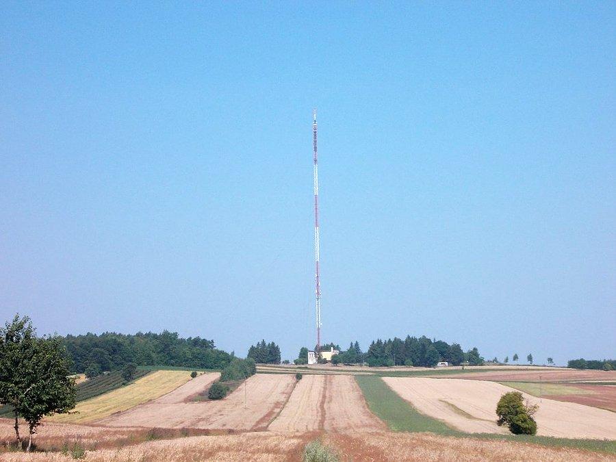 Maszt radiowy w Bożym Darze - 225 m