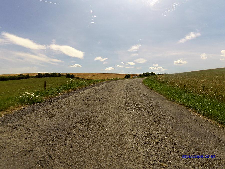 Asfalt nie był tam za najlepszy