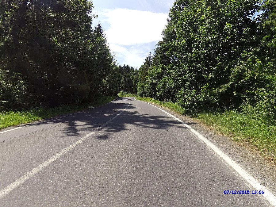 Podjazd pod Melc