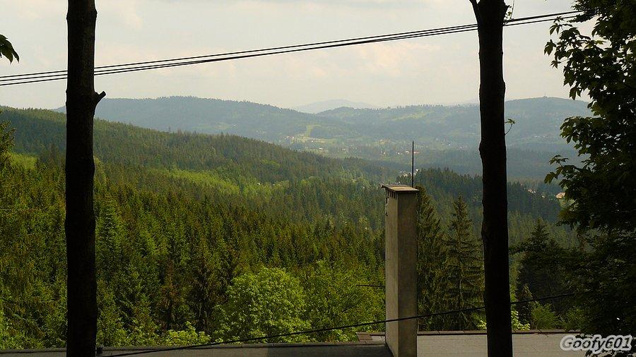 Widok w kierunku Istebnej