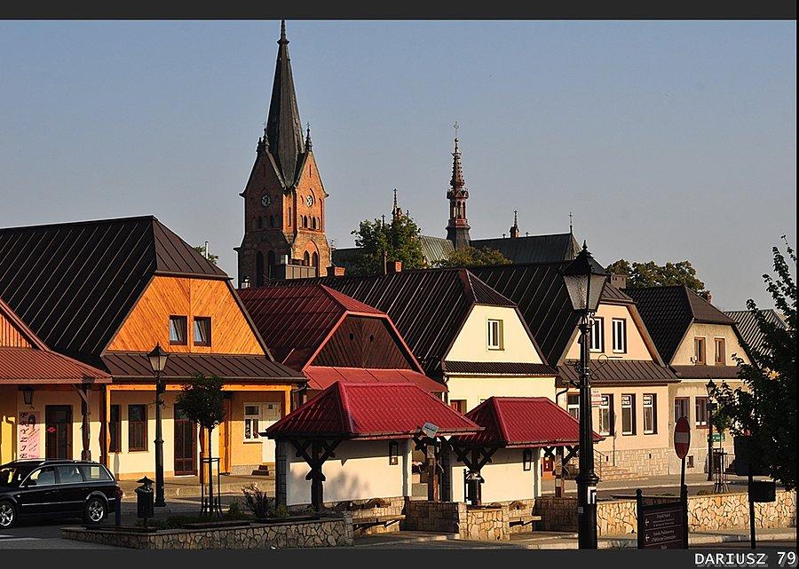 Rynek w Ciężkowicach