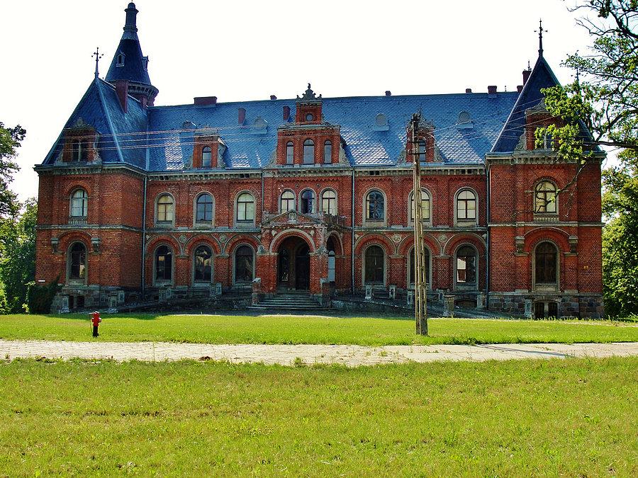 Wycieczka rowerowa. Miejsce docelowe - Pałac Rosenbergów w Klecewie