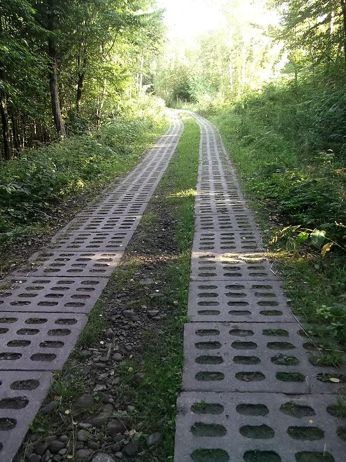 Ciąg dalszy podjazdu