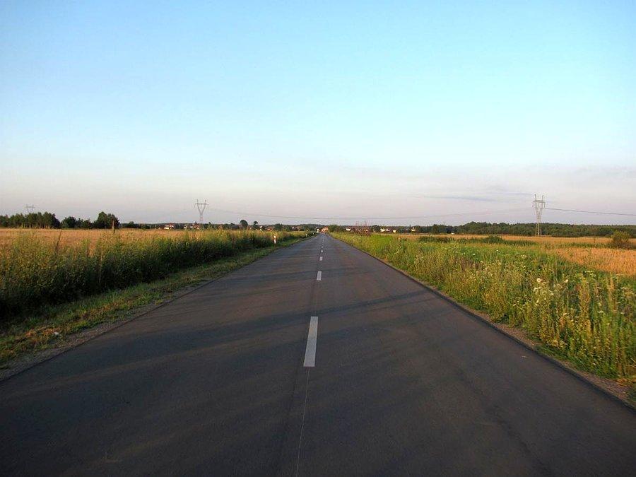 Płasko w dolinę Wisły