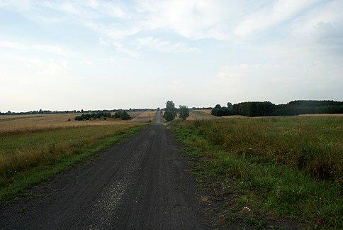W Brzustowie na punkcie widokowym