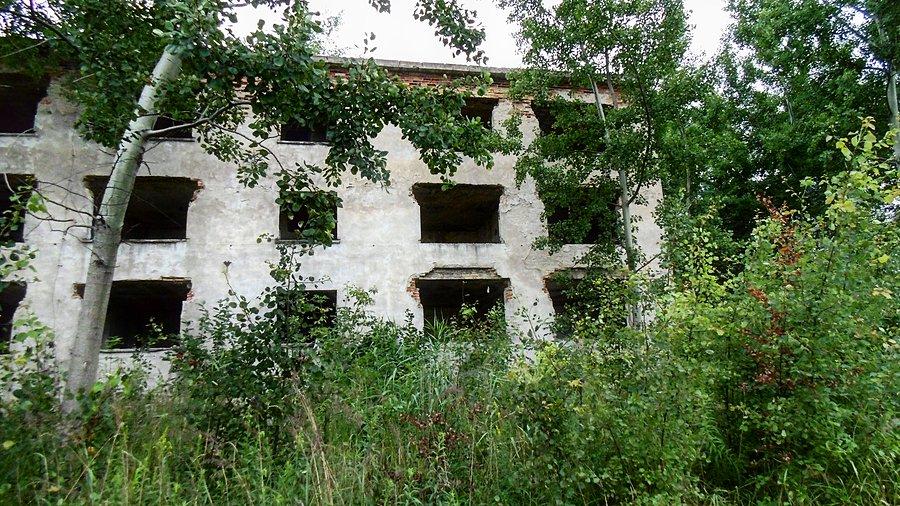 Z tych ruin wyskoczyła na mnie zmilitaryzowana grupa :)