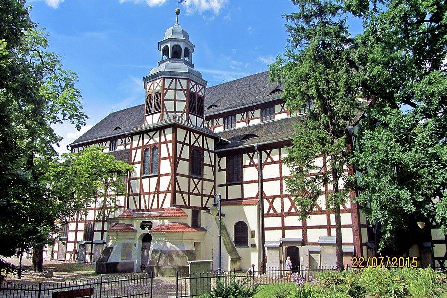 Jawor – ewangelicki Kościół Pokoju zaliczony do światowego dziedzictwa zabytków kultury UNESCO