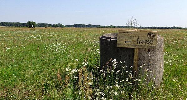 Stary Bubel. 5 Landart Festiwal 2015 (dwa tygodnie po wernisażu)