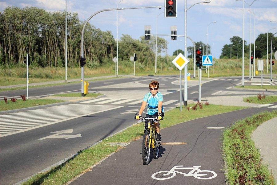 Skrzyżowanie ulic Królewskiego i Łącznej
