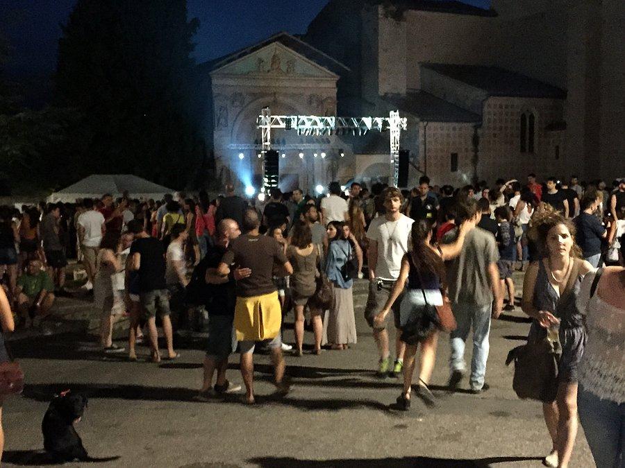 Nocny koncert w Perugii