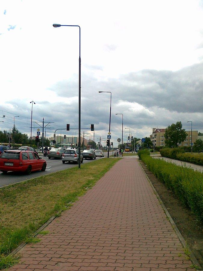 Ostatni przejazd po miescie, cały czas ddr