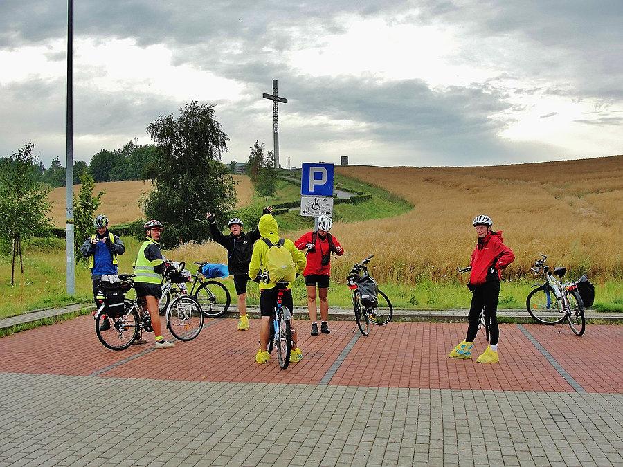 Przystanek Tleń. Wracamy do domu. Pelplin - wzgórze papieskie